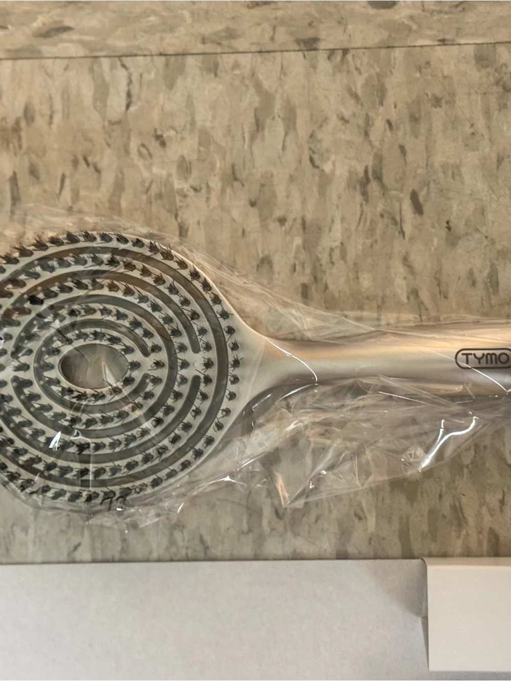 Tymo Round Volumizing Hair Brush - Pink champagne